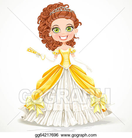 Dress clip art royalty. Beautiful clipart ball gown