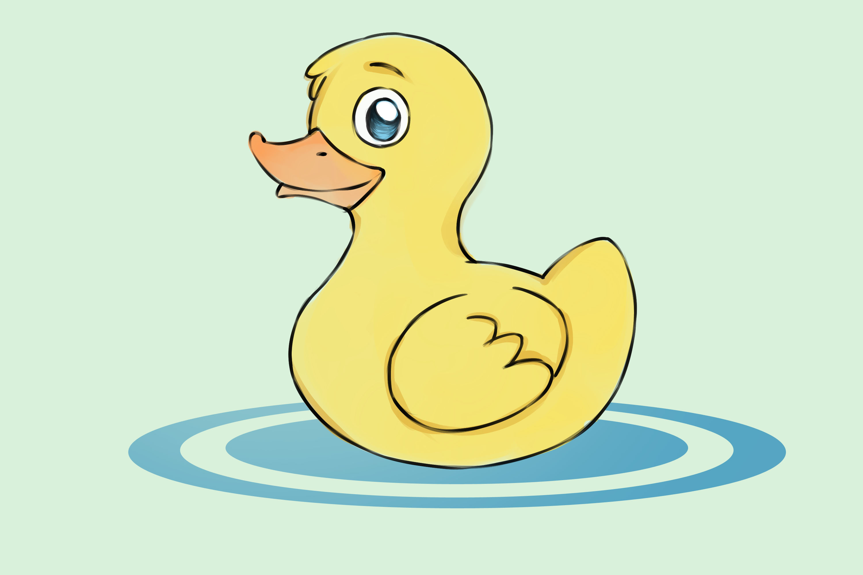 Beautiful clipart duck. Pictures for kids clip