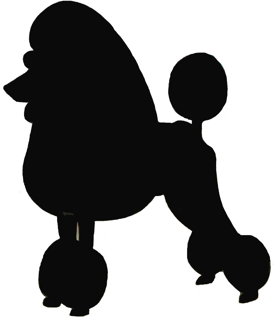 Beautiful clipart poodle. Silhouette at getdrawings com