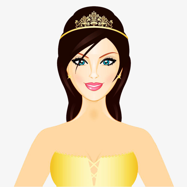 Driving to the picture. Beauty clipart beautiful lady