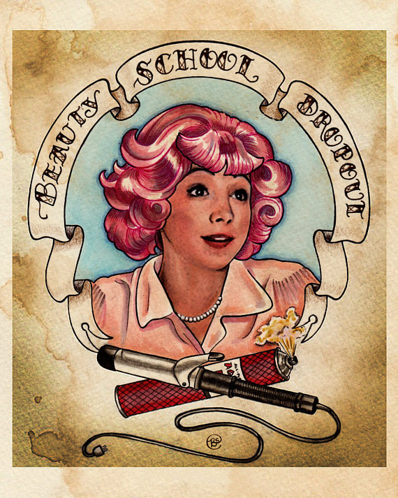 Dropout x signed poster. Beauty clipart beauty school