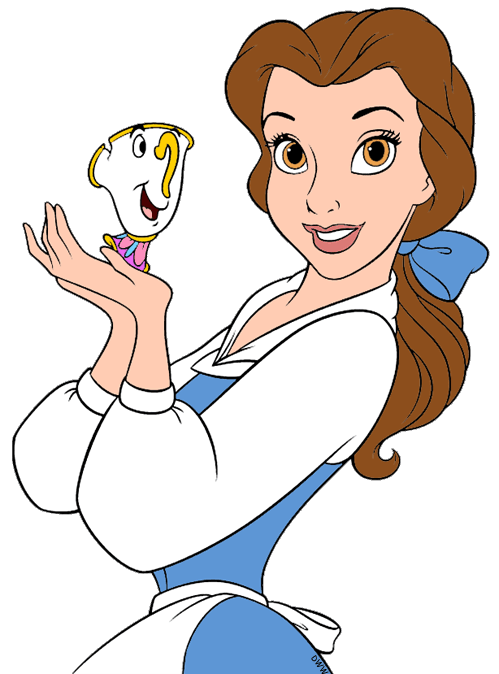 Beauty clipart belle. And the beast group