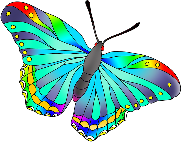 Pretty drawing at getdrawings. Beauty clipart butterfly