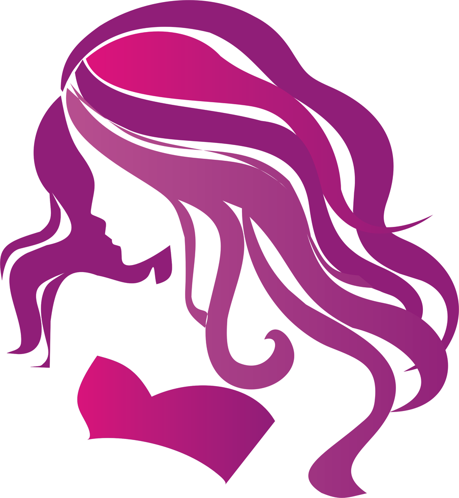 Beauty clipart hair design. Logo salon 
