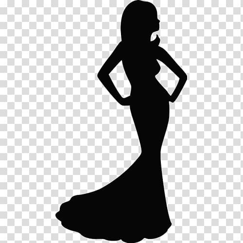 beauty clipart silhouette