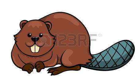 beaver clipart animated