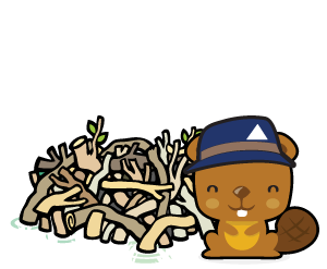 beaver clipart beaver lodge