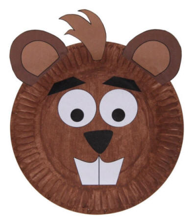 Paper plate craft or. Beaver clipart beaver tooth