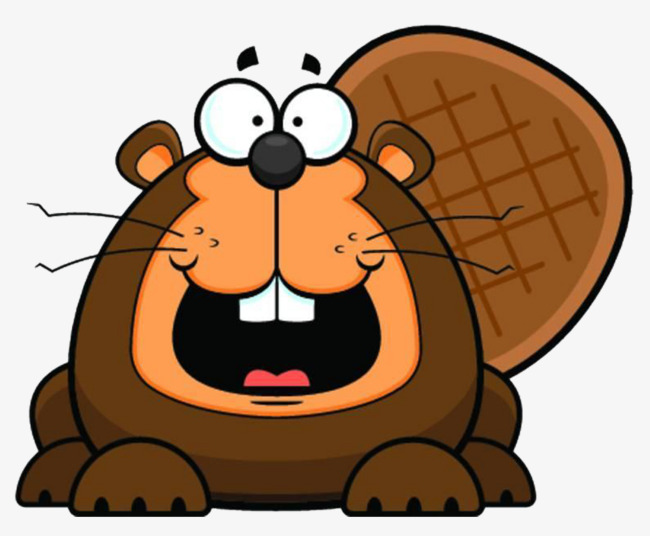 Beaver clipart beaver tooth. Big mouth open bread