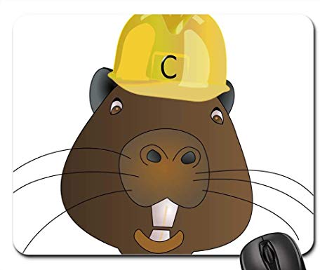 Amazon com mouse pads. Beaver clipart castor