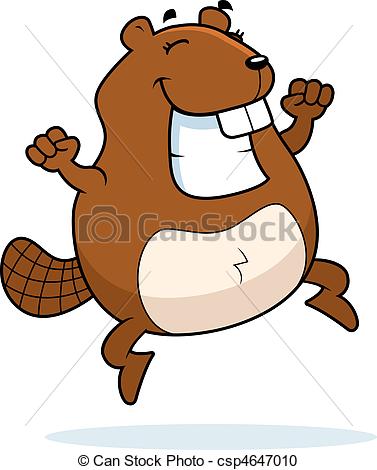 beaver clipart chubby animal