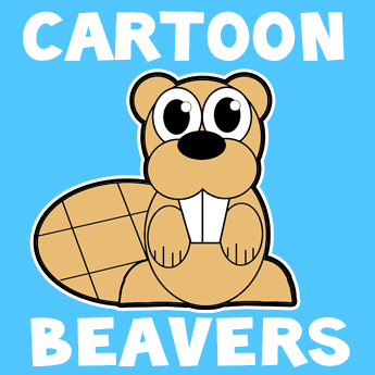 beaver clipart easy