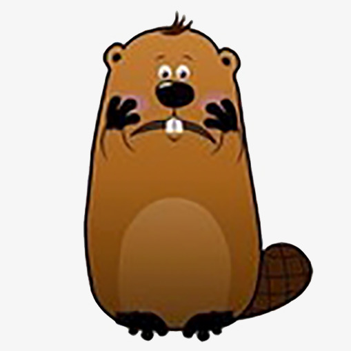 beaver clipart face
