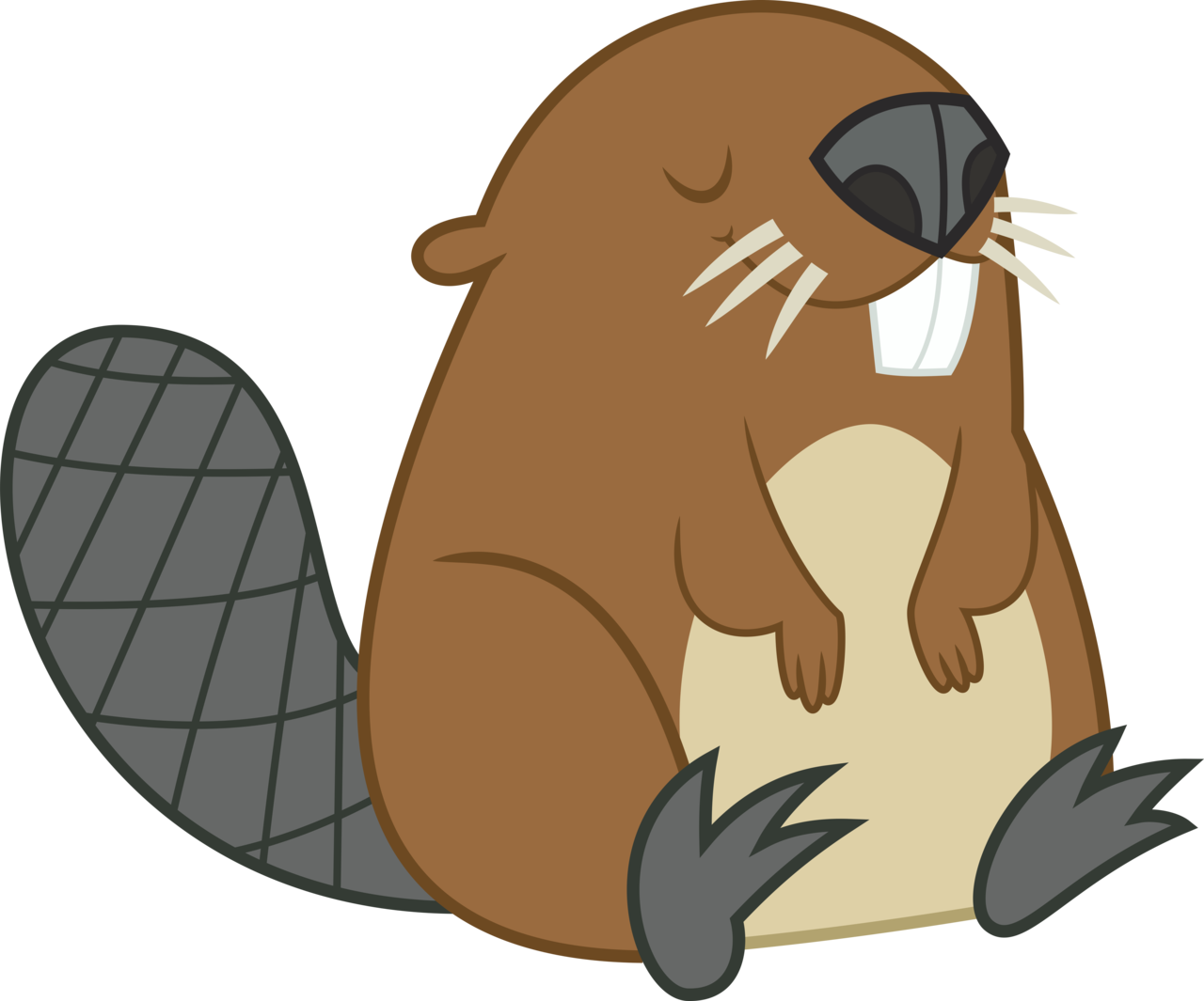beaver clipart mlp