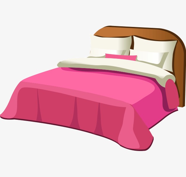 bed clipart bedding