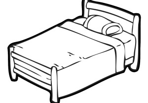 Free cliparts download clip. Bed clipart black and white