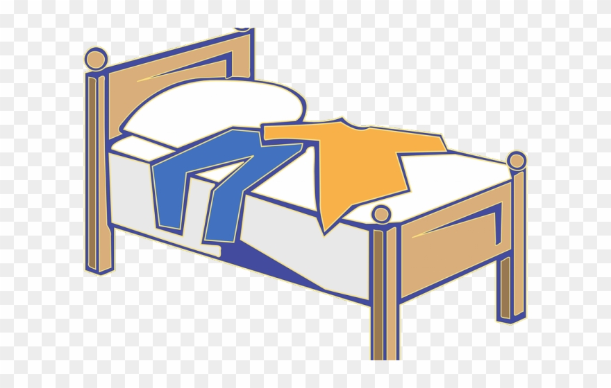 clipart bed clothes