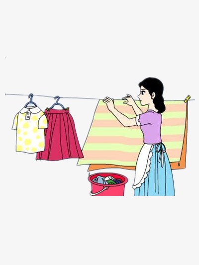 bed clipart clothes
