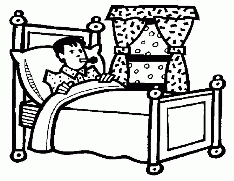 Download Bed clipart colouring page, Bed colouring page Transparent FREE for download on WebStockReview 2021
