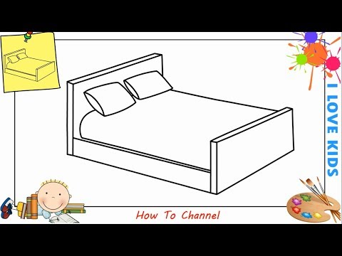bed clipart easy