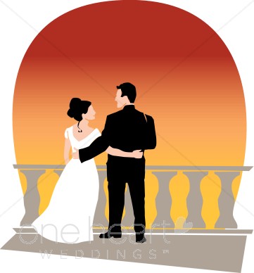 marriage clipart married couple