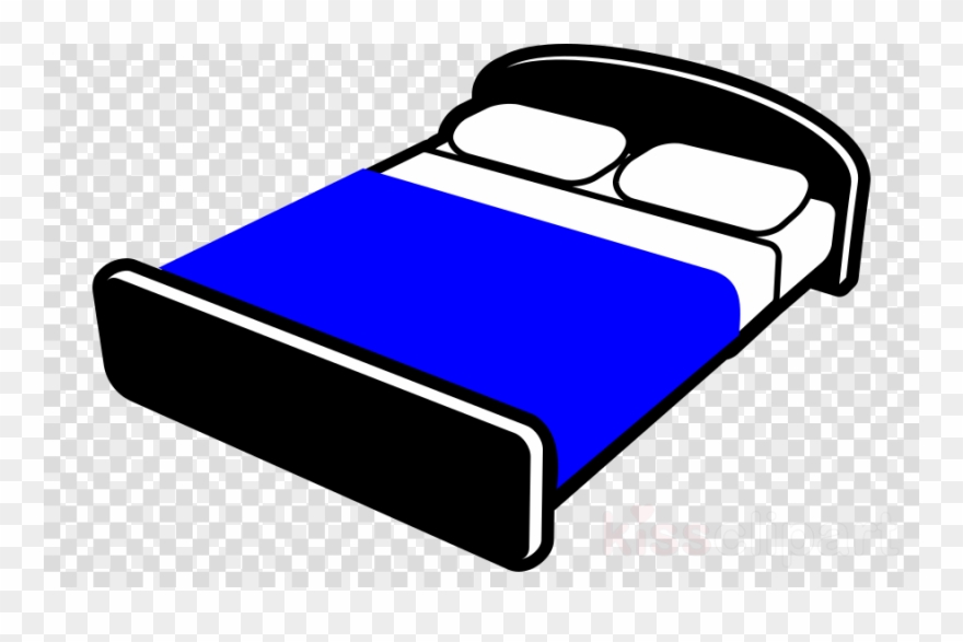 Size clip art black. Bed clipart king bed