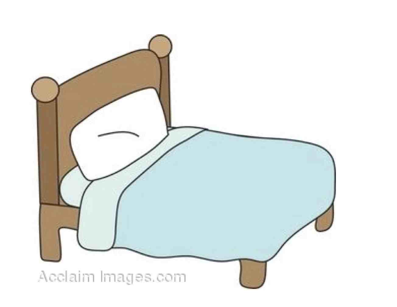 bed clipart love