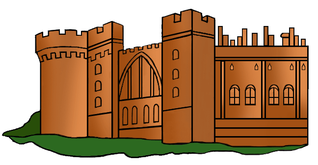 castle clipart medieval