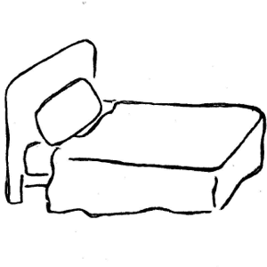  collection of high. Bed clipart simple