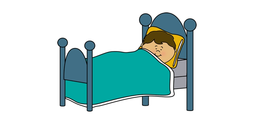 bed clipart sleeping