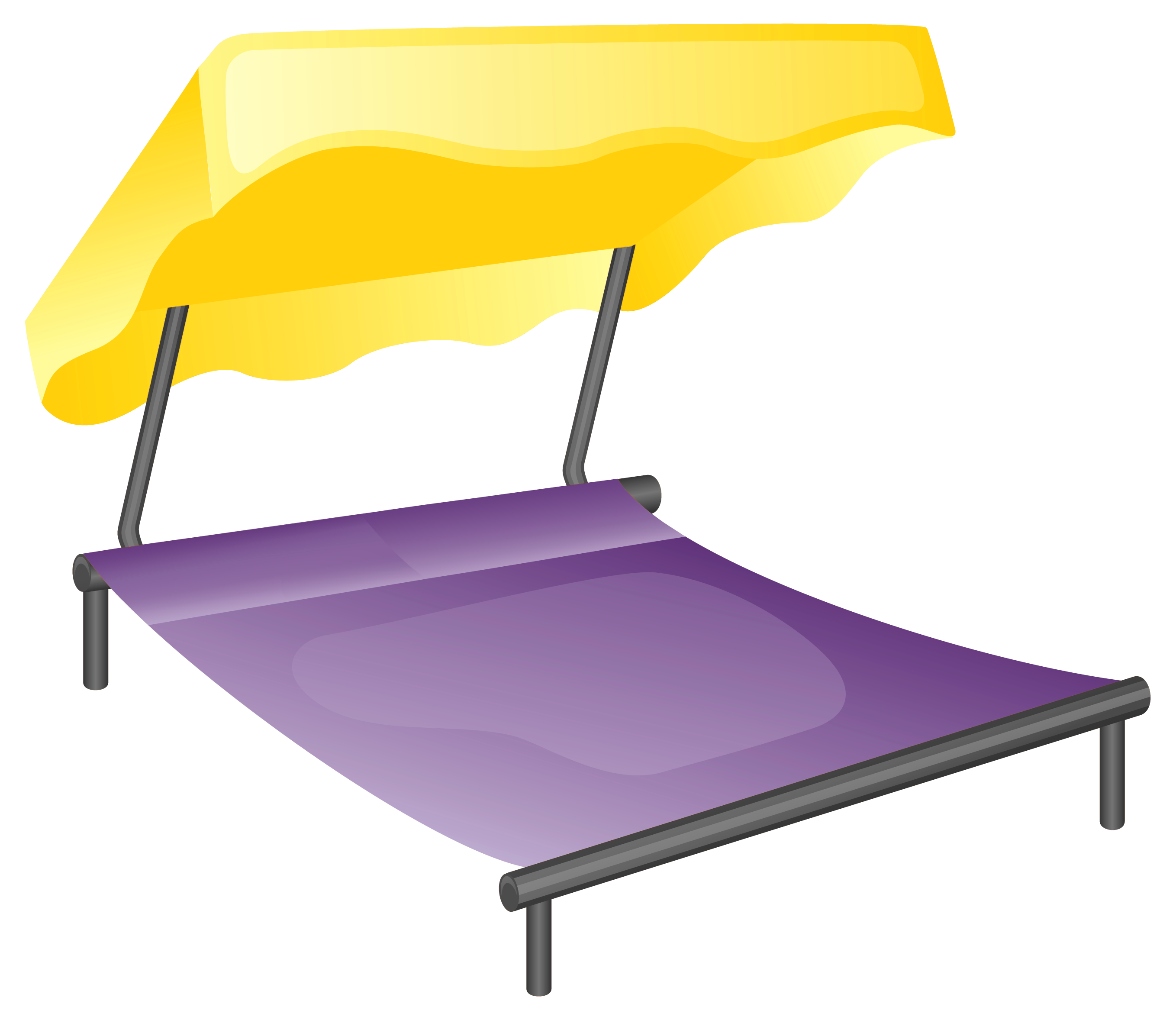 bed clipart table