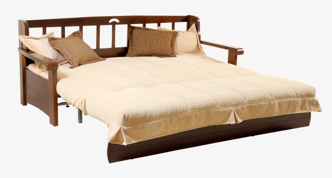 bed clipart wooden bed