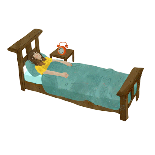 bedroom clipart animation