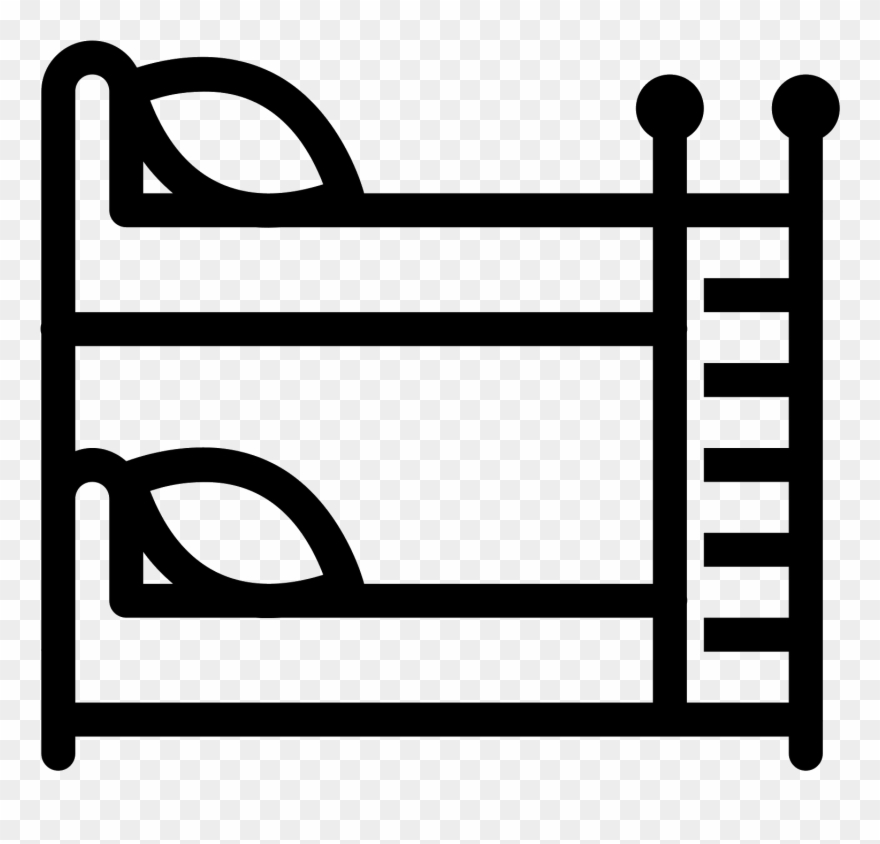 Bedroom clip art png. Clipart bed bunk bed