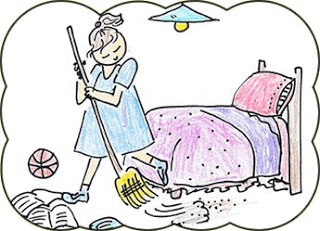 cleaning clipart clean bedroom