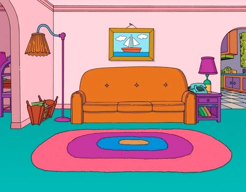 bedroom clipart couch