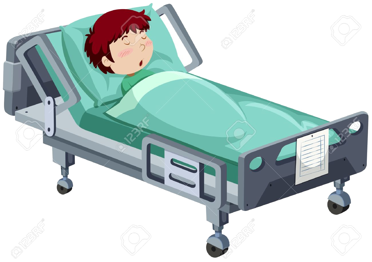 bedroom clipart hospital