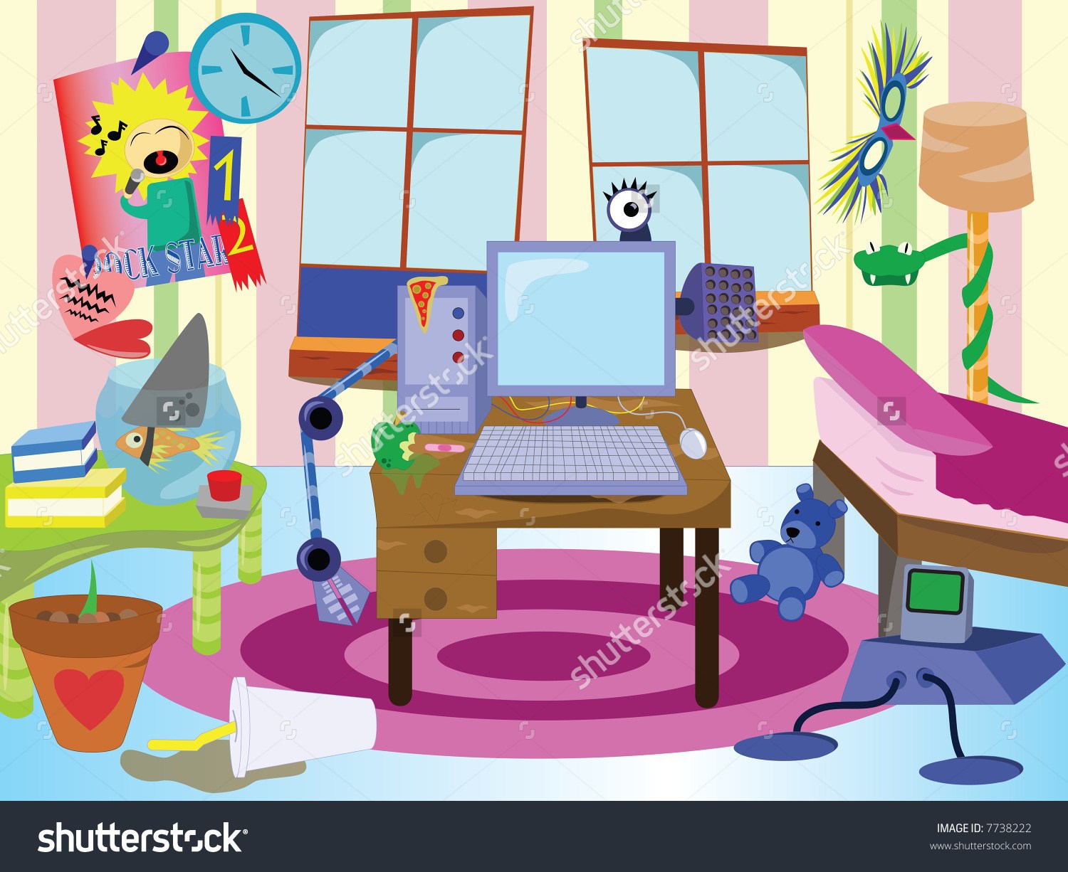 Bedroom Clipart Messy Room Picture 268093 Bedroom Clipart