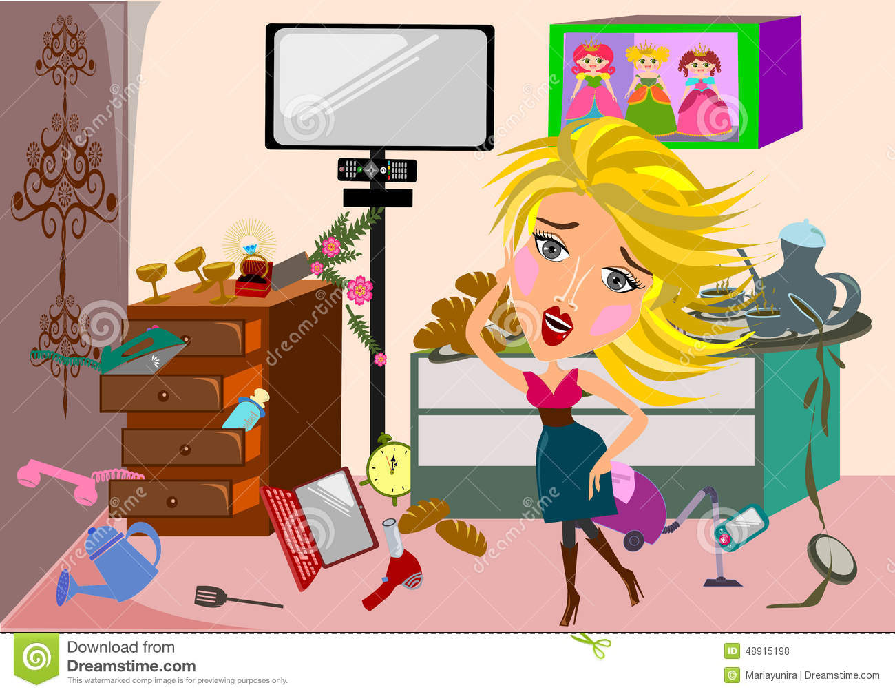 Bedroom Clipart Messy Room Picture 268099 Bedroom Clipart