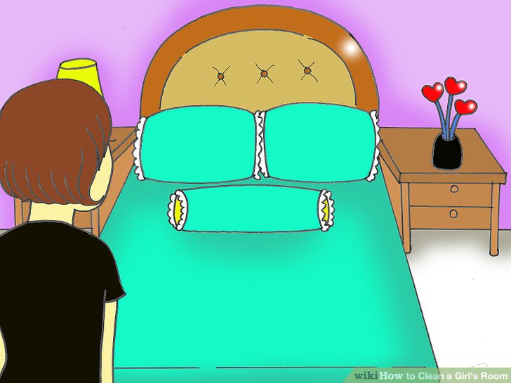  ways to clean. Bedroom clipart neat