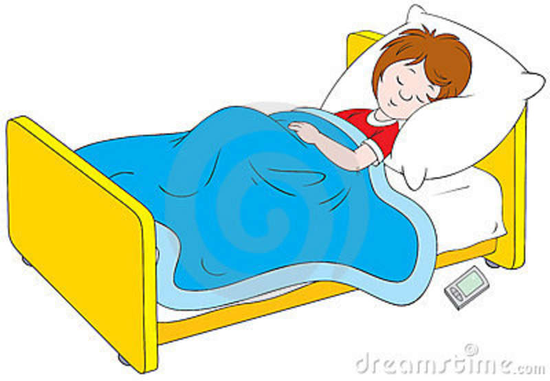 sleeping clipart adequate rest