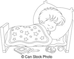 Bedtime Clipart Black And White Bedtime Black And White