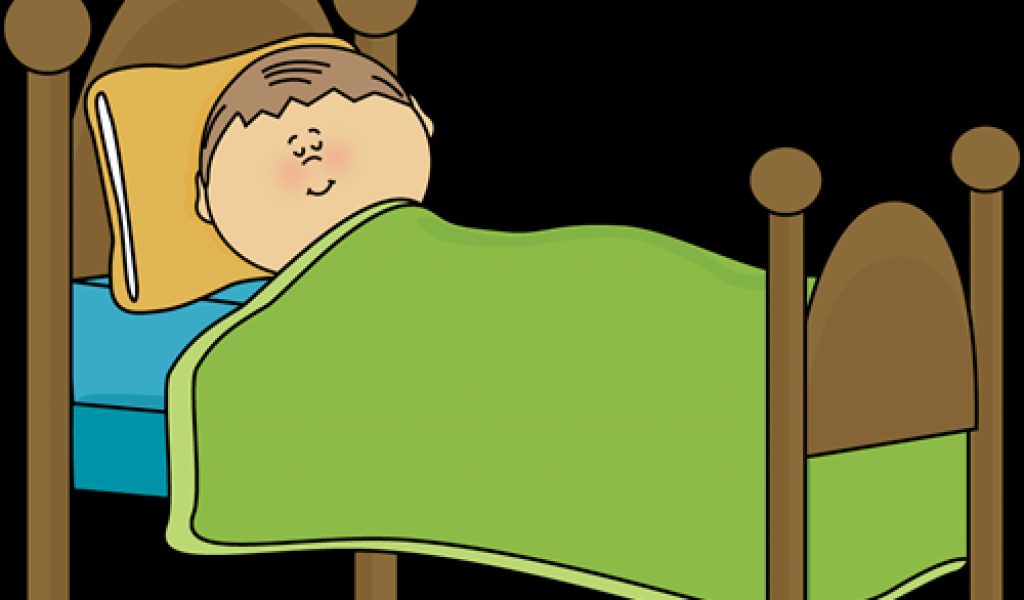 Sleeping clipart childrens bed. Kid free download best