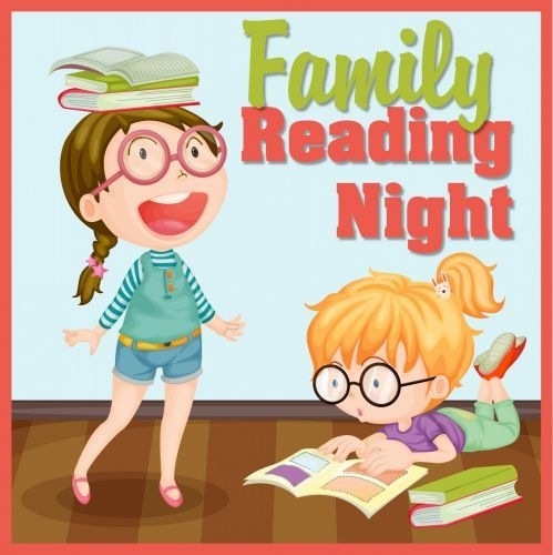 bedtime clipart literacy night