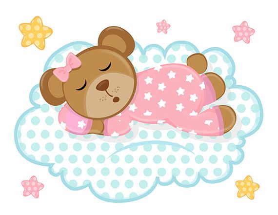 Bedtime clipart little girl.  best images on