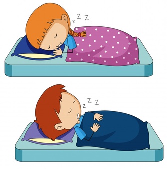 bedtime clipart sleep early