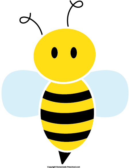 Free click to save. Bee clipart