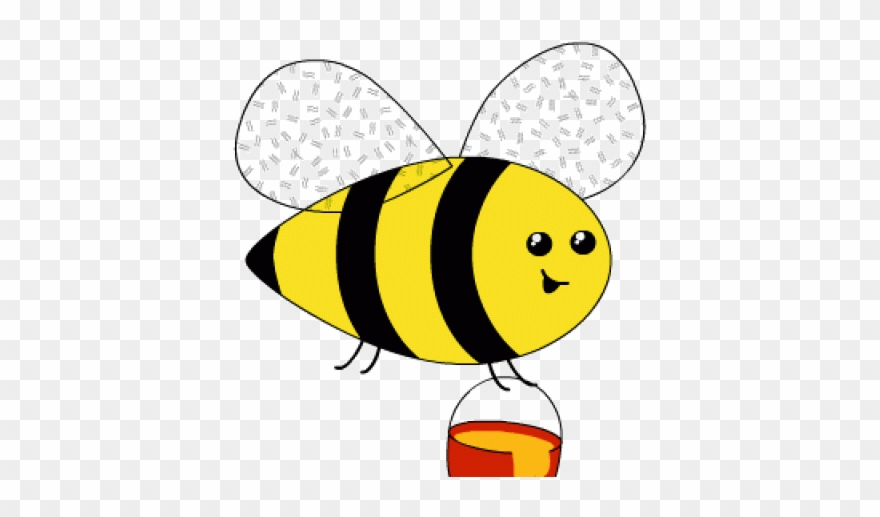 Bee clipart animated. Animation of honey png
