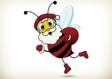 bee clipart christmas