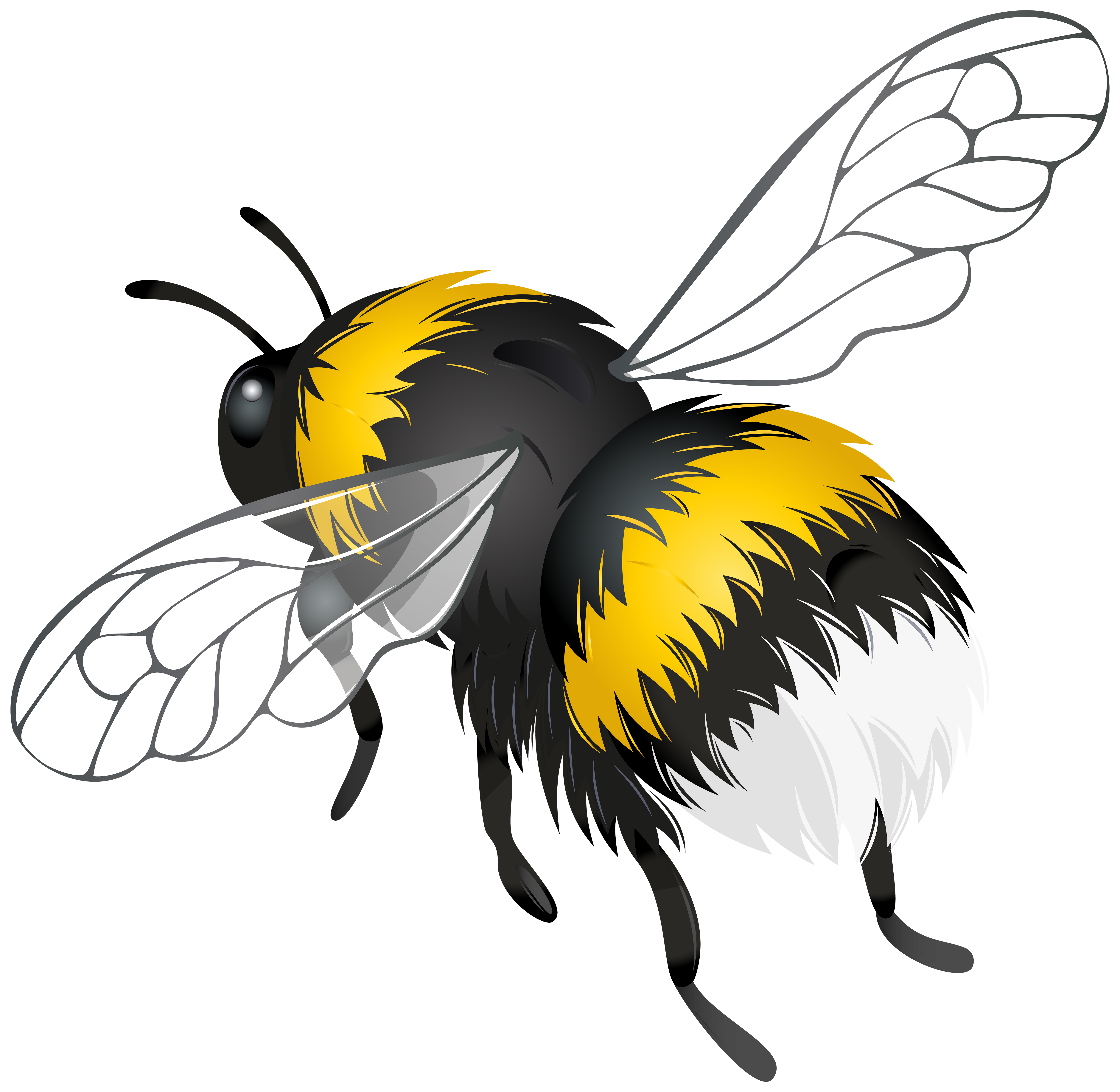 Clipart bee insect. Flying png best web